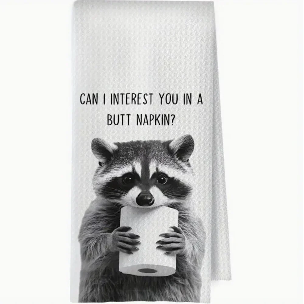 Funny hand towel - set of 2